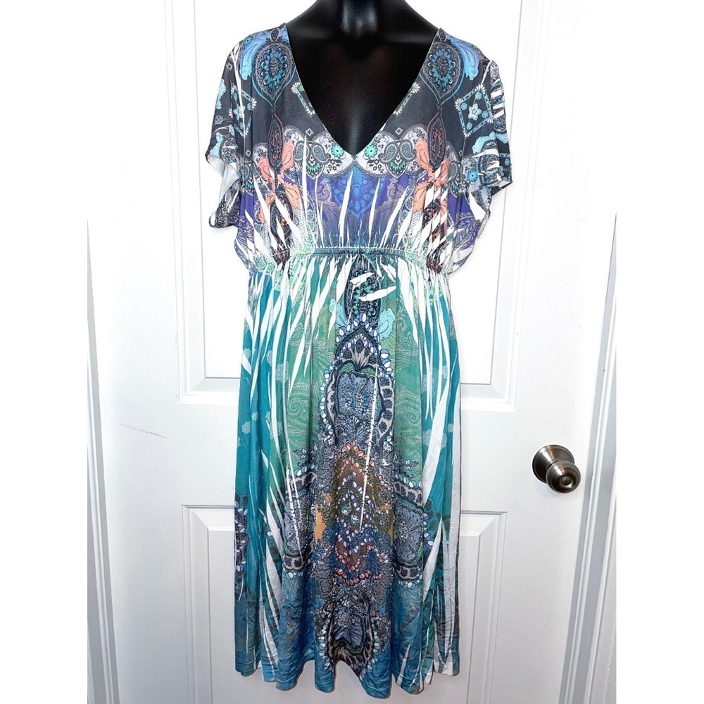 R. Rouge rhinestone dress
